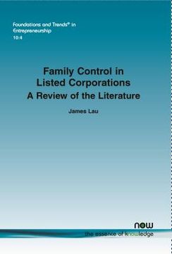 portada Family Control in Listed Corporations: Family Control in Listed Corporations