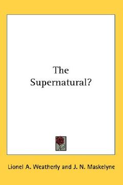 portada the supernatural? (in English)