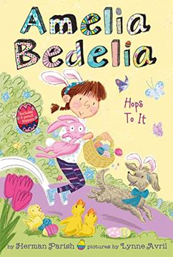 portada Amelia Bedelia Special Edition Holiday Chapter Book #3: Amelia Bedelia Hops to it (en Inglés)