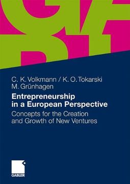 portada Entrepreneurship in a European Perspective: Concepts for the Creation and Growth of new Ventures (in English)