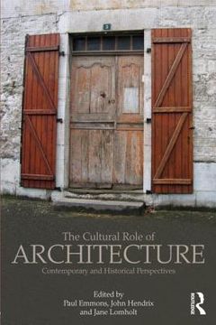portada the cultural role of architecture