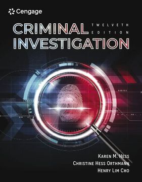 portada Criminal Investigation (Mindtap Course List) (en Inglés)