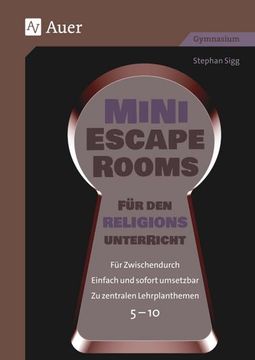 portada Mini-Escape Rooms für den Religionsunterricht (en Alemán)