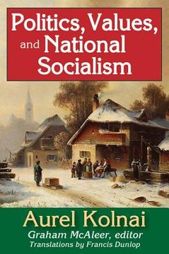portada Politics, Values, and National Socialism (in English)