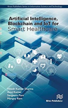 portada Artificial Intelligence, Blockchain and iot for Smart Healthcare (Hardback)