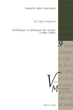 portada Le Rap Français: Esthétique Et Poétique Des Textes (1990-1995) (in French)