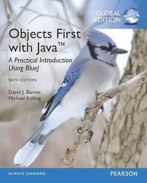 portada Objects First With Java: A Practical Introduction Using Bluej, Global Edition (in English)
