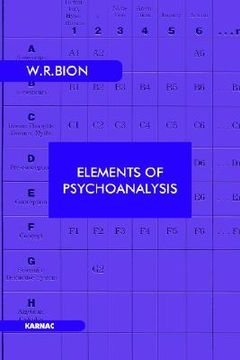 portada elements of psychoanalysis (en Inglés)
