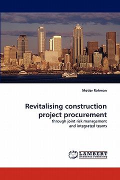 portada revitalising construction project procurement (en Inglés)