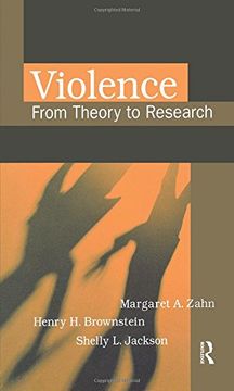 portada Violence: From Theory to Research (en Inglés)