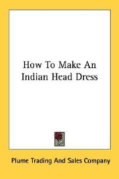 portada how to make an indian head dress (in English)