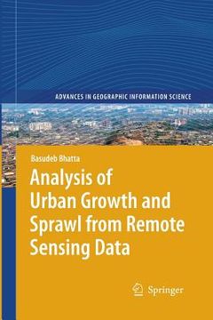 portada analysis of urban growth and sprawl from remote sensing data (en Inglés)
