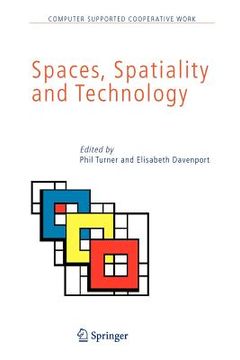 portada spaces, spatiality and technology (en Inglés)