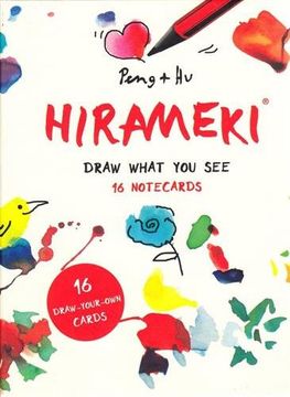 portada Hirameki: 16 Notecards: Draw What You See