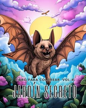 portada Libro para colorear Jardín Secreto vol.4: Un libro para colorear con mágicas escenas de jardín, adorables