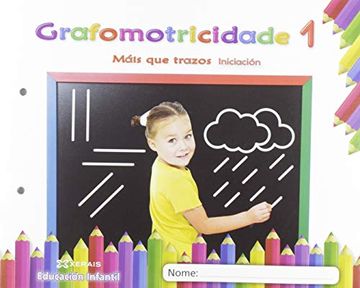 portada Máis que Trazos. Grafomotricidade 1. Iniciación (2019) (in Galician)