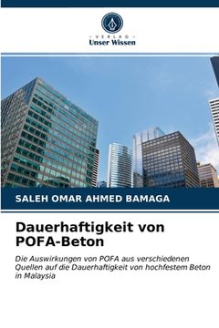 portada Dauerhaftigkeit von POFA-Beton (en Alemán)