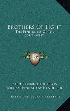 portada brothers of light: the penitentes of the southwest (en Inglés)