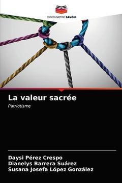 portada La valeur sacrée (en Francés)