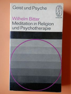portada Meditation In Religion Und Psychotherapie
