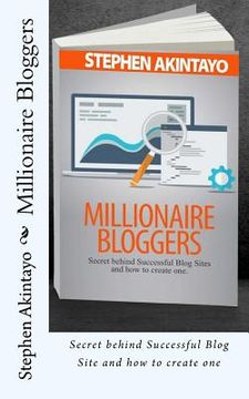 portada Millionaire Bloggers (en Inglés)