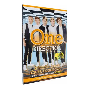 portada One Direction la Historia Hasta Ahora Comienza C\/6 Afiches (in Spanish)