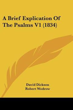 portada a brief explication of the psalms v1 (1834) (en Inglés)