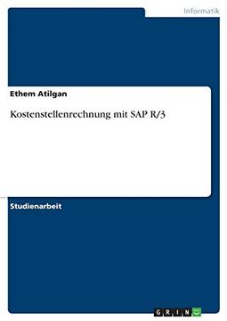 portada Kostenstellenrechnung mit sap r (in German)