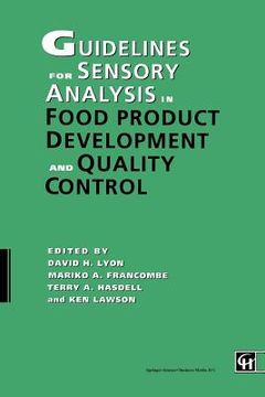 portada Guidelines for Sensory Analysis in Food Product Development and Quality Control 