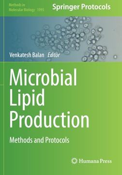 portada Microbial Lipid Production: Methods and Protocols (en Inglés)