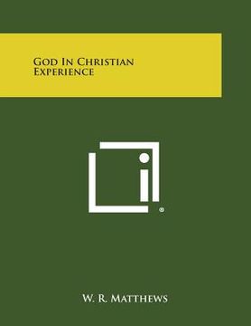 portada God in Christian Experience