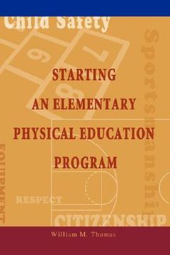 portada starting an elementary physical education program (in English)