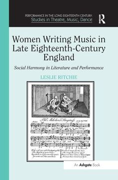 portada Women Writing Music in Late Eighteenth-Century England: Social Harmony in Literature and Performance