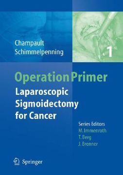 portada Laparoscopic Sigmoidectomy for Cancer (Operation Primers) (en Inglés)