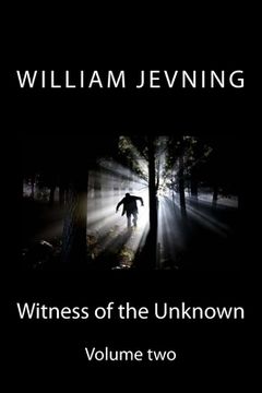 portada Witness of the unknown: volume two (en Inglés)