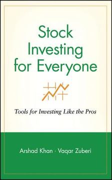 portada stock investing for everyone: tools for investing like the pros (en Inglés)