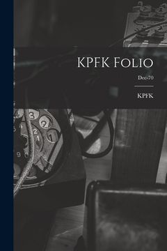portada KPFK Folio; Dec-70