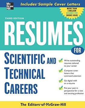 portada Resumes for Scientific and Technical Careers 