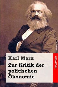 portada Zur Kritik der politischen Ökonomie (en Alemán)