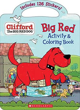 portada Big red Activity & Coloring Book (Clifford the big red Dog) (in English)