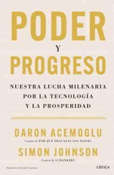 portada Poder y progreso (in Spanish)