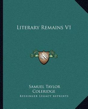 portada literary remains v1 (in English)