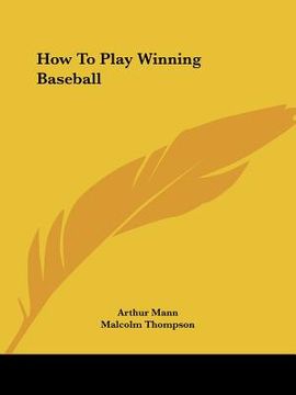 portada how to play winning baseball (en Inglés)