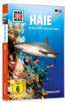 portada Was ist was dvd Haie. Im Reich der Schnellen Jäger; Was ist was tv Dvd; Hrsg. V. Tessloff Verlag/ Universal Studios; Englisch