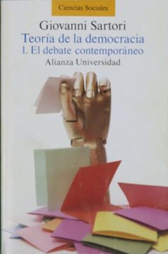 portada Teoría de la Democracia 1. El Debate Contemporáneo