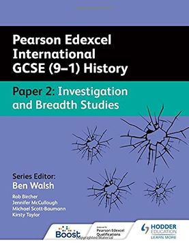portada Pearson Edexcel International Gcse (9–1) History: Paper 2 Investigation and Breadth Studies (in English)
