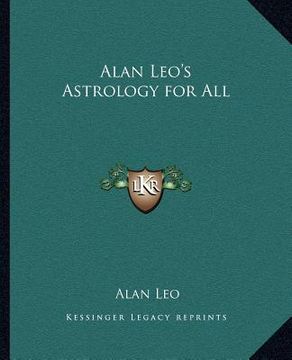 portada alan leo's astrology for all