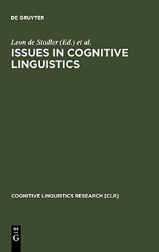portada Issues in Cognitive Linguistics (en Inglés)