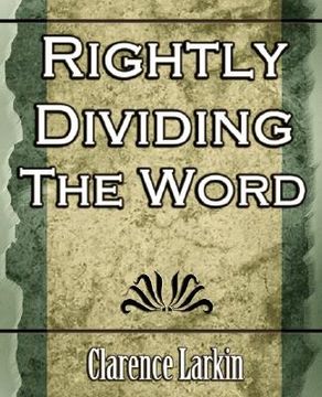 portada rightly dividing the word (religion) (en Inglés)