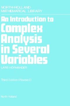 portada an introduction to complex analysis in several variables (en Inglés)